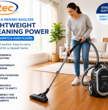 Eureka NEN180 Review (2026): Best Bagless Canister Vacuum
