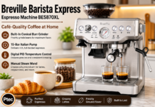 Breville Barista Express Espresso Machine BES870XL Review (2026): Features, Performance, Maintenance & Buying Guide